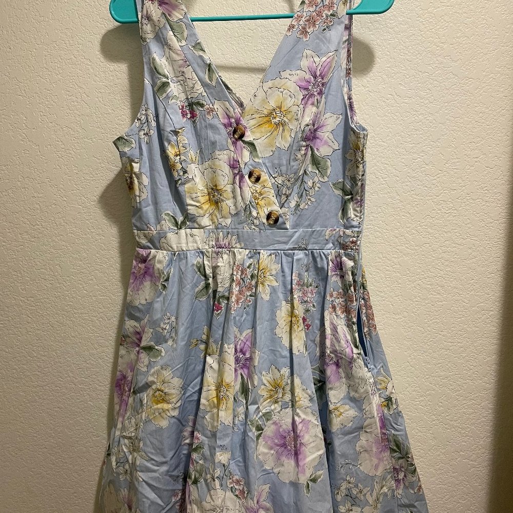 Francesca's Floral Spring Dress